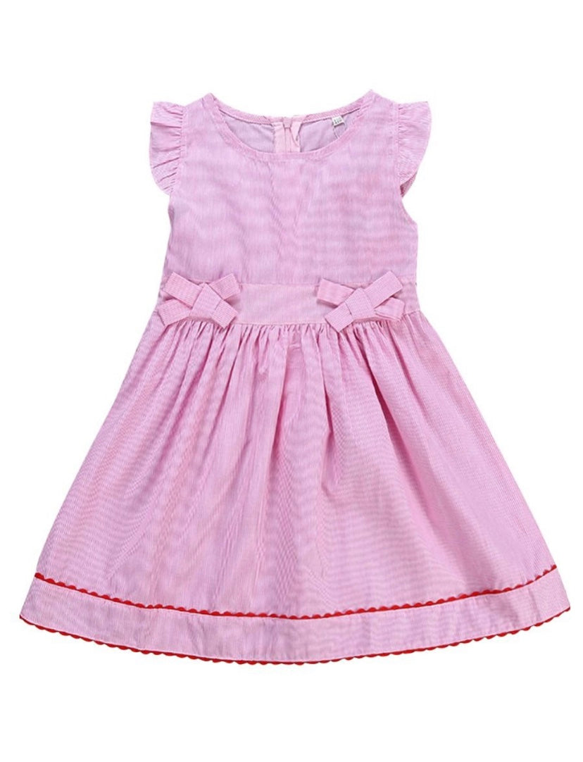 Double Bow Pink Dress