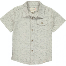 Load image into Gallery viewer, Beige Floral S and S Shirt
