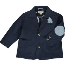 Load image into Gallery viewer, Navy cotton jacket

